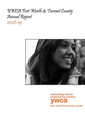 YWCA Fort Worth & Tarrant County - 2008-2009 Annual Report