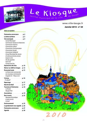 Journal municipal  BAUGE 49 Janvier 2010