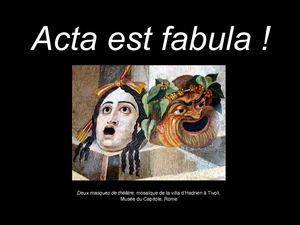 Le théâtre à Rome, par Lisa et Virgile