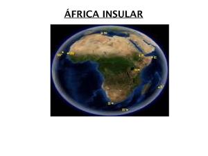 ÁFRICA INSULAR