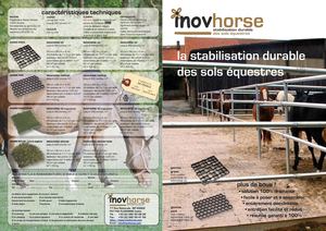 inovgreen - dalle de stabilisation des sols équestres