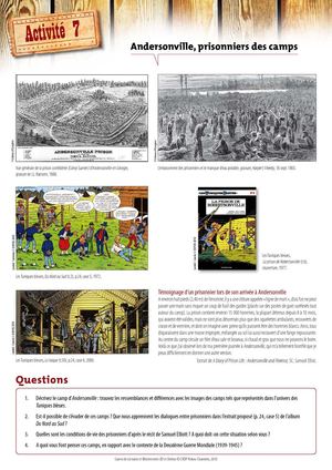 Extraits Guerre de Sécession & Western : entre BD et Cinéma avec les Tuniques Bleues - Scérén CRDP