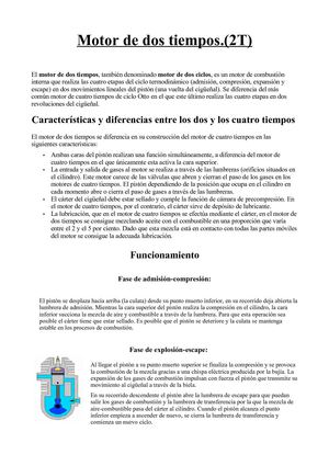 Motor de dos tiempos