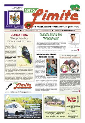 Periodico Nuevo Límite Edición 30