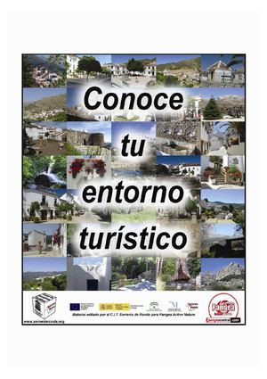 Guía de Recursos de la Serranía de Ronda, en Málaga.