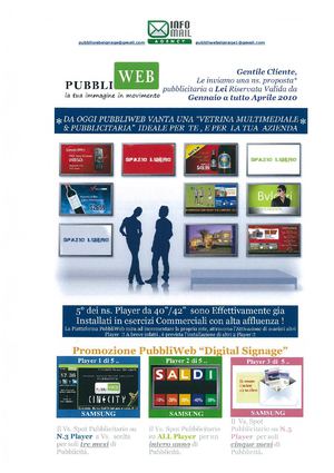 Digital Signage by alessandro Group