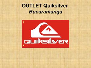 outlet Quiksilver 