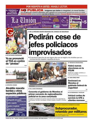La Unión de Morelos 23 Abril 2010