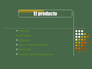 Ciclo de vida de un producto