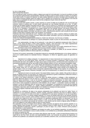 Del ayllu al imperio