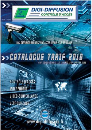 Catalogue digi-diffusion.fr 2010