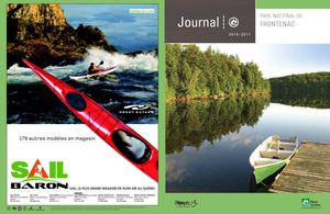 Journal du parc national de Frontenac