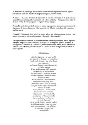 Exercicis Salvador Espriu