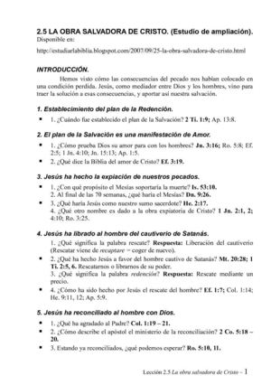 2.5 obra salvadora de Cristo