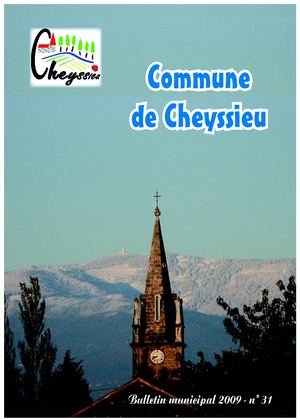 BULLETIN CHEYSSIEU 2009
