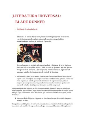 ACTIVITATS BLADE RUNNER.