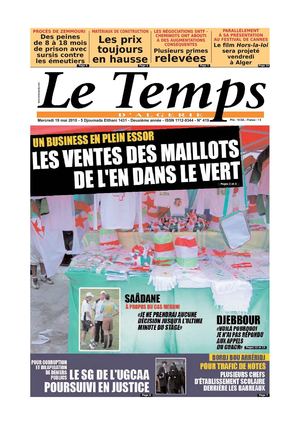 Le Temps d'Algérie www.letempsdz.com édition du 19 mai 2010