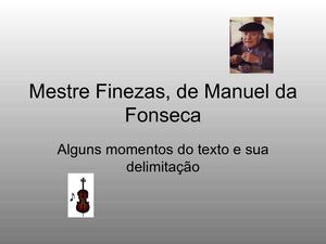 Mestre Finezas