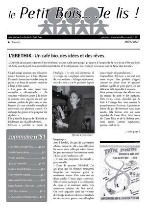 Le Petit Bois... Je lis ! Numéro 51