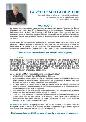 Lettre H. Le Gueut - Union en mouvement