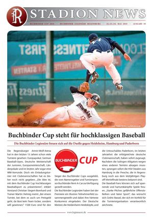 Stadionzeitung Buchbinder Cup 2010