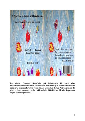 A Special Album of Davetname