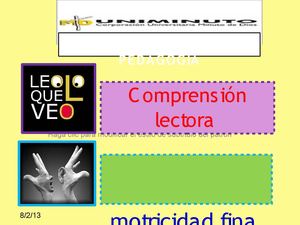  PRESENTACION COMPRENSION LECTORA