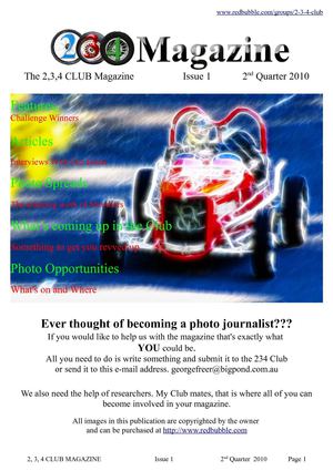 2-3-4 Magazine Issue 1