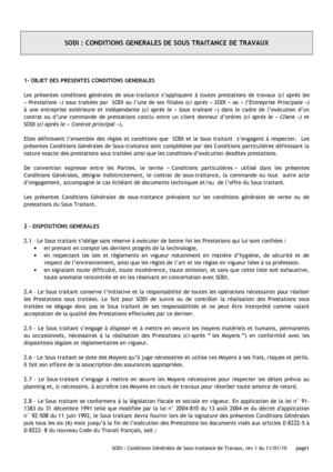 Conditions Générales d’Achat et de Vente