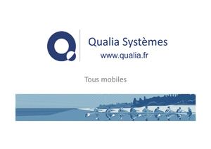 Présentation Qualia Systèmes Développement Applications iPhone