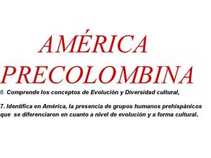 América Precolombina
