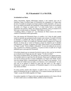 PJK 04 El P.Kentenich y la Mater.