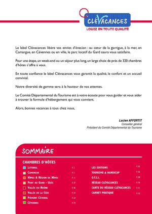 Chambres d'hôtes Clévacances dans le Gard