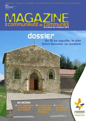 Magazine printemps 2010 de la Communauté de Communes du Canton de Rocheservière