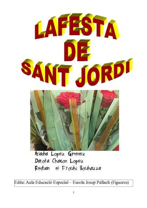 Llibre Sant Jordi