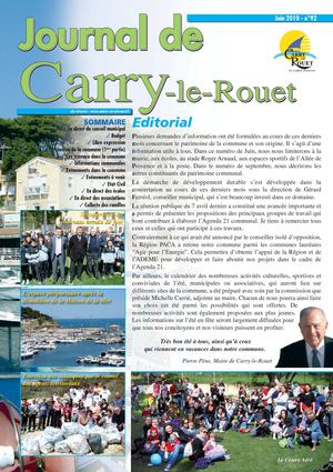 Journal municipal de Carry-le-Rouet N92