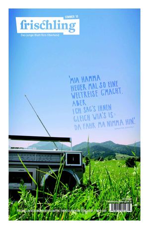 Frischling- Das junge Blatt fürs Land