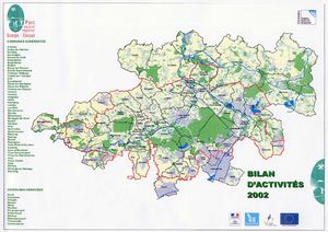 Bilan annuel d'activités 2002 - PNR Scarpe-Escaut