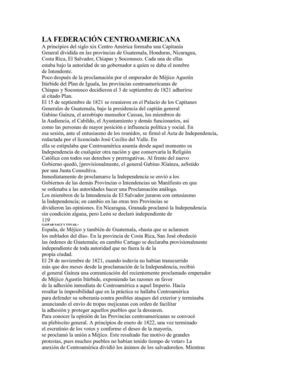 Federación Centroamericana 
