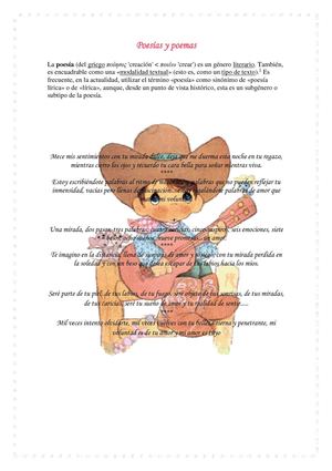 poesias y poemas .