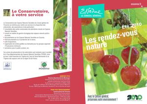 Les rendez-vous nature en Essonne - Eté 2010