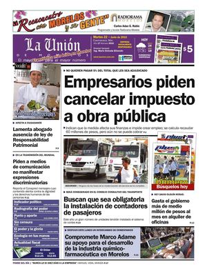 La Unión de Morelos 22 Junio 2010