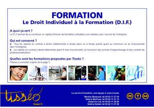 DIF, Droit Individuel à la Formation