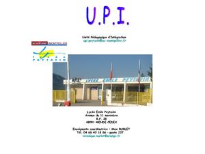 Une UPI au LP Emile Peytavin