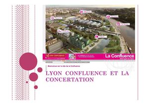 Site-LYON CONFLUENCE ET LA CONCERTATION