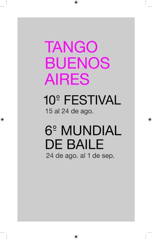 Programa Mundial de Tango