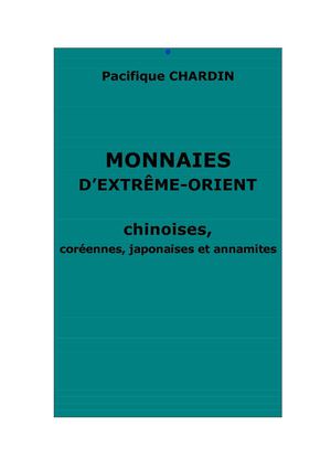 Chardin P. : Monnaies d'extrême-orient