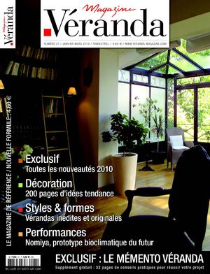 Véranda Magazine n°21 - Janvier / Mars 2010 - Édito et sommaire