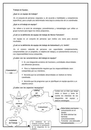 Guía Trabajo en Equipo
