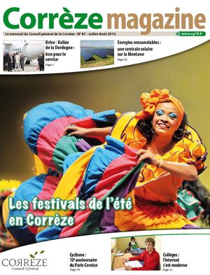 Corrèze Magazine Juillet Août 2010